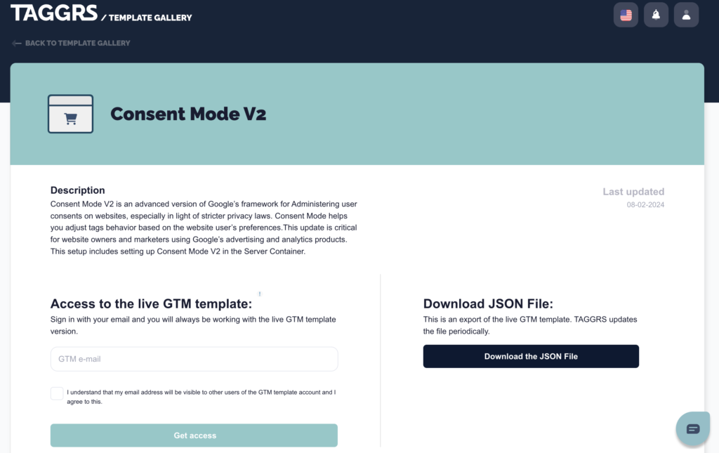 consent-mode-v2-template-taggrs-gallery