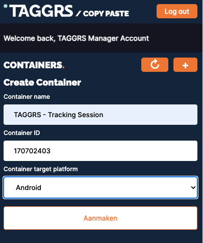 create-container-gtm-copy-paste-taggrs