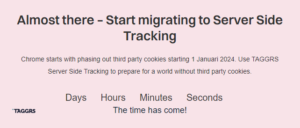 Start migrating to server side tracking