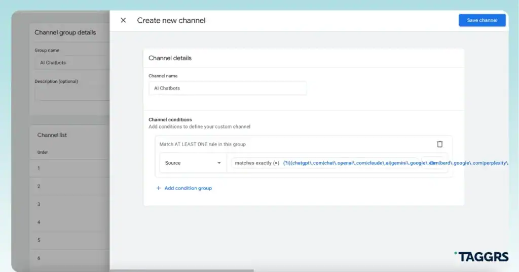 Unassigned traffic in GA4 and 6 best practices to fix it 4 create new channel in ga4