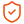 Orange shield icon