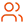 Orange human silhouettes