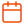Simple orange calendar icon
