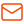 Orange email silhouette