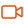 Orange videocamera